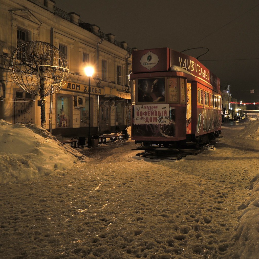 The life of a tram in the center of Tver. - Tram, Tver, , Longpost, Everlasting memory