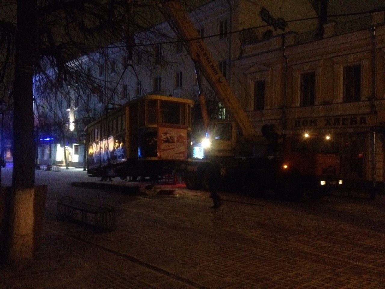 The life of a tram in the center of Tver. - Tram, Tver, , Longpost, Everlasting memory