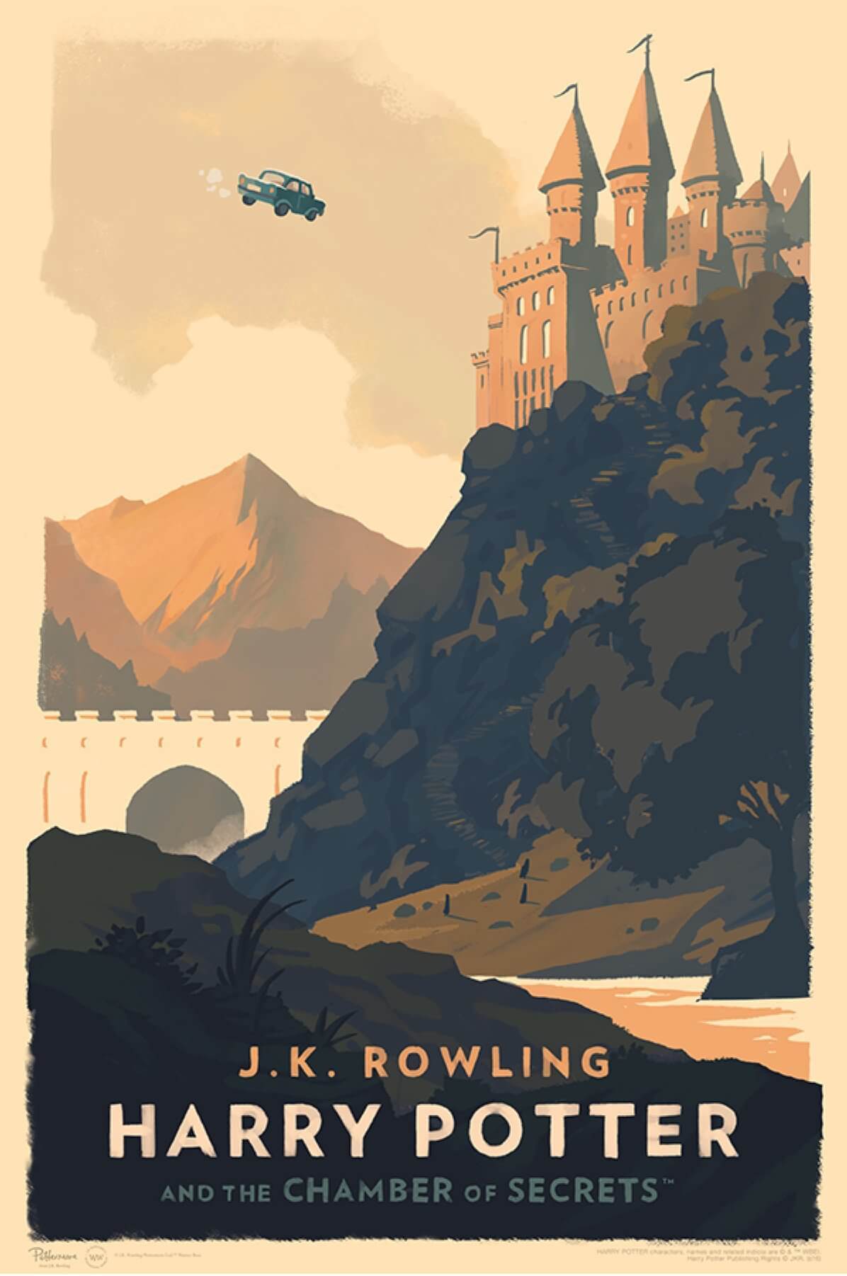 Harry Potter by Olly Moss - Longpost, Art, , Harry Potter, Cover