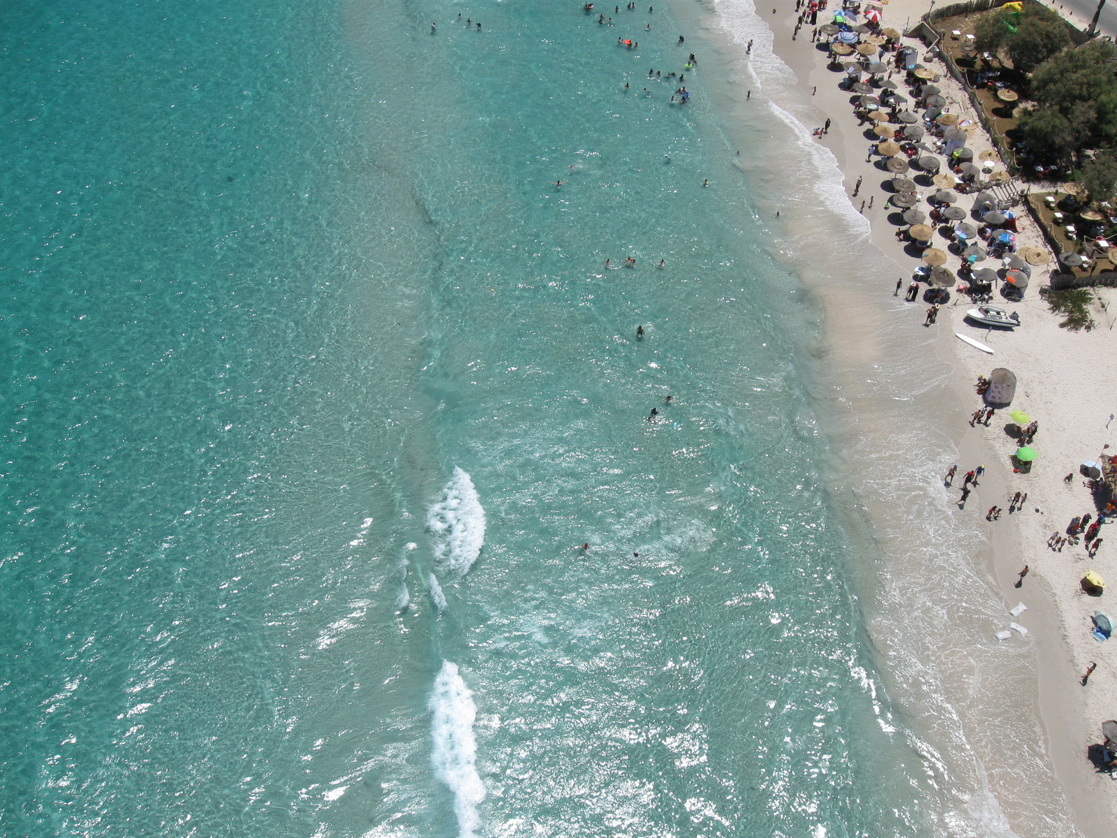 Tunisia, Mahdia, sea, parachute - My, Tunisia, , Sea, Parachute