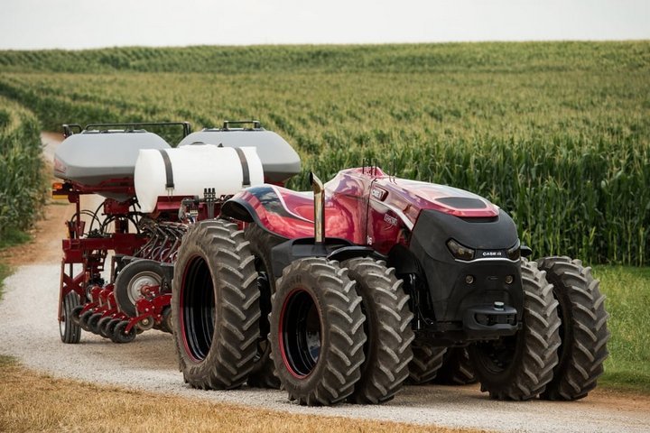 Автономный Трактор Case IH - Трактор, Case IH, Будущее, Видео, Длиннопост