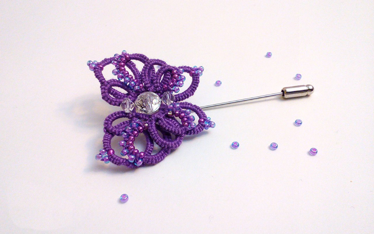 Tatting jewelry is a hobby for the very patient - My, Handmade, Needlework, Tatting, Lace, Longpost, Friday, My, Hobby