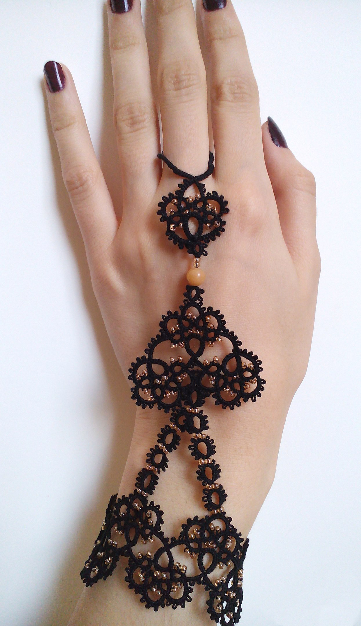 Tatting jewelry is a hobby for the very patient - My, Handmade, Needlework, Tatting, Lace, Longpost, Friday, My, Hobby