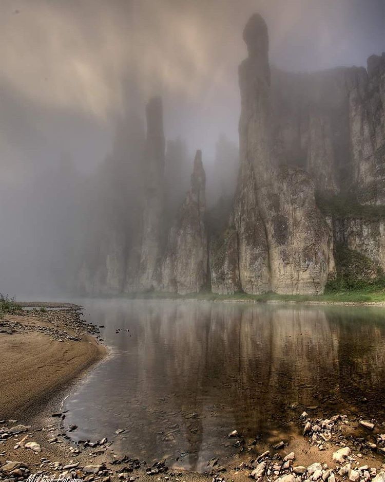 On the river Siniya Yakutia - River, Yakutia, beauty