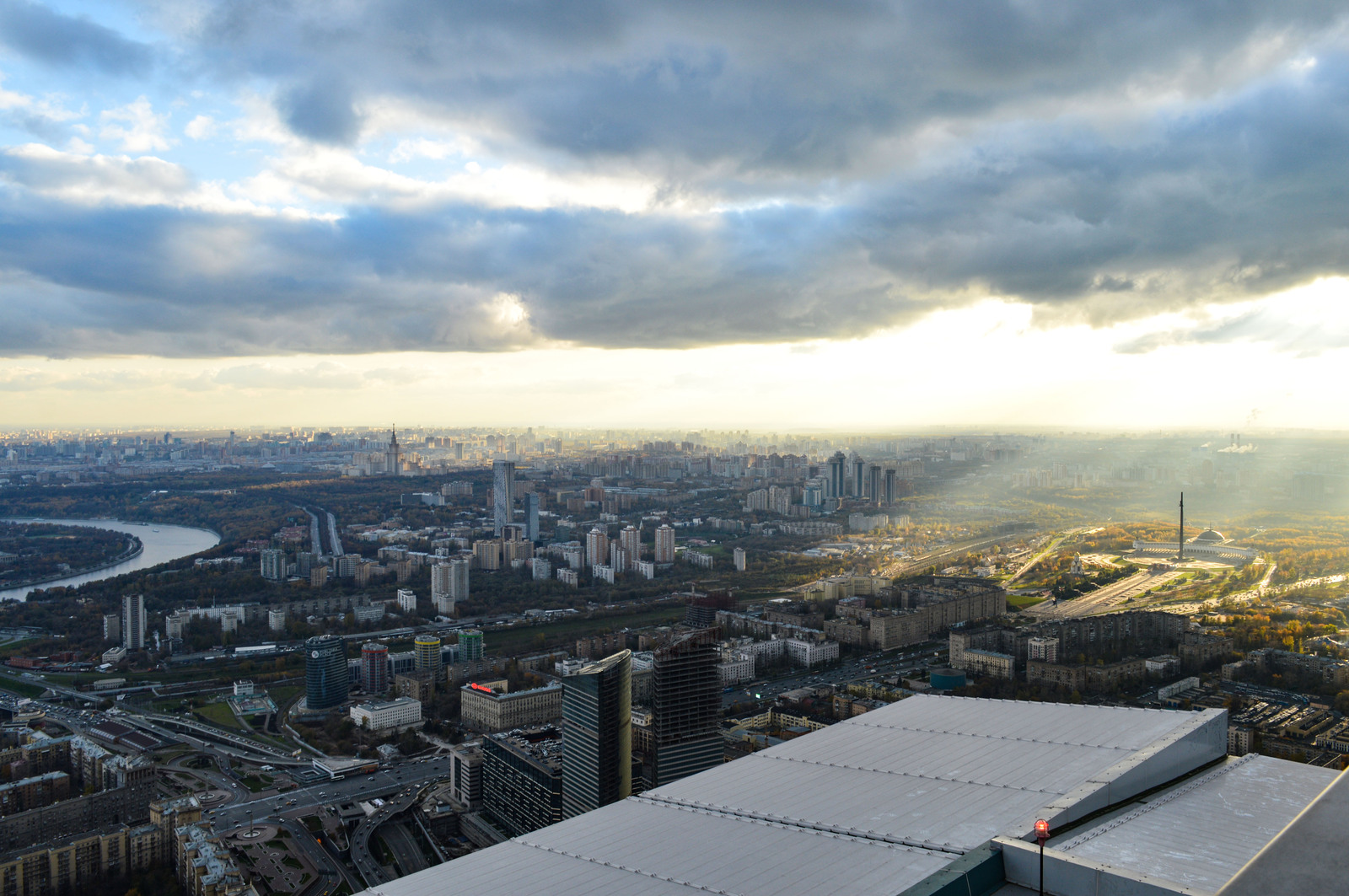 Москва на ладони - Моё, Фотография, Панорама, Москва, Вид, Длиннопост