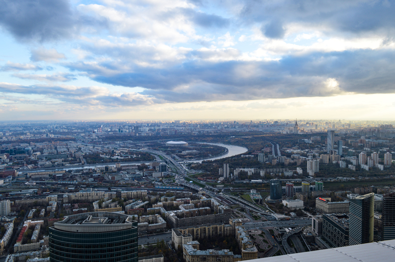 Москва на ладони - Моё, Фотография, Панорама, Москва, Вид, Длиннопост