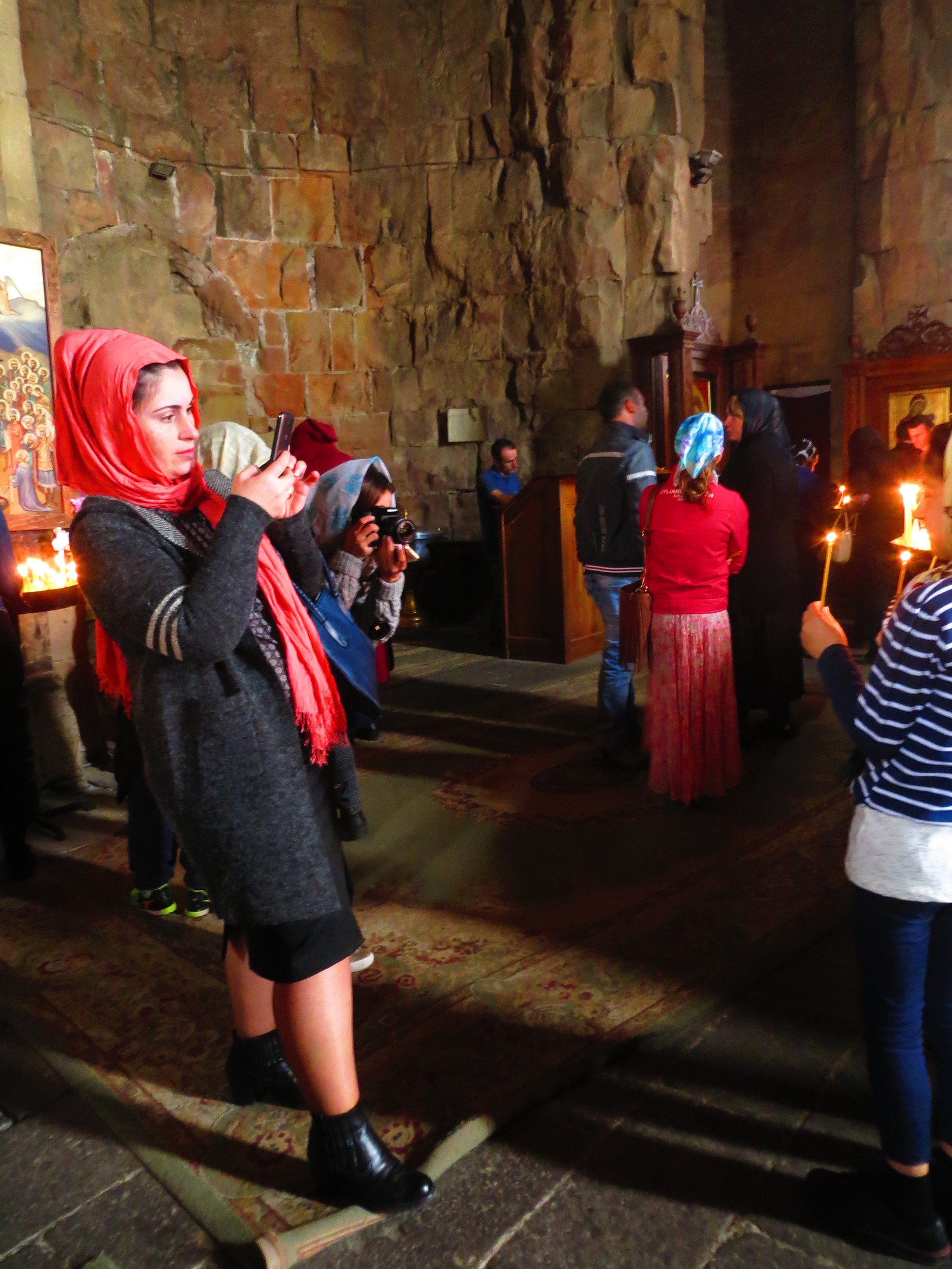 The main thing is to take a photo with candles - My, Photo, Religion, faith, Temple