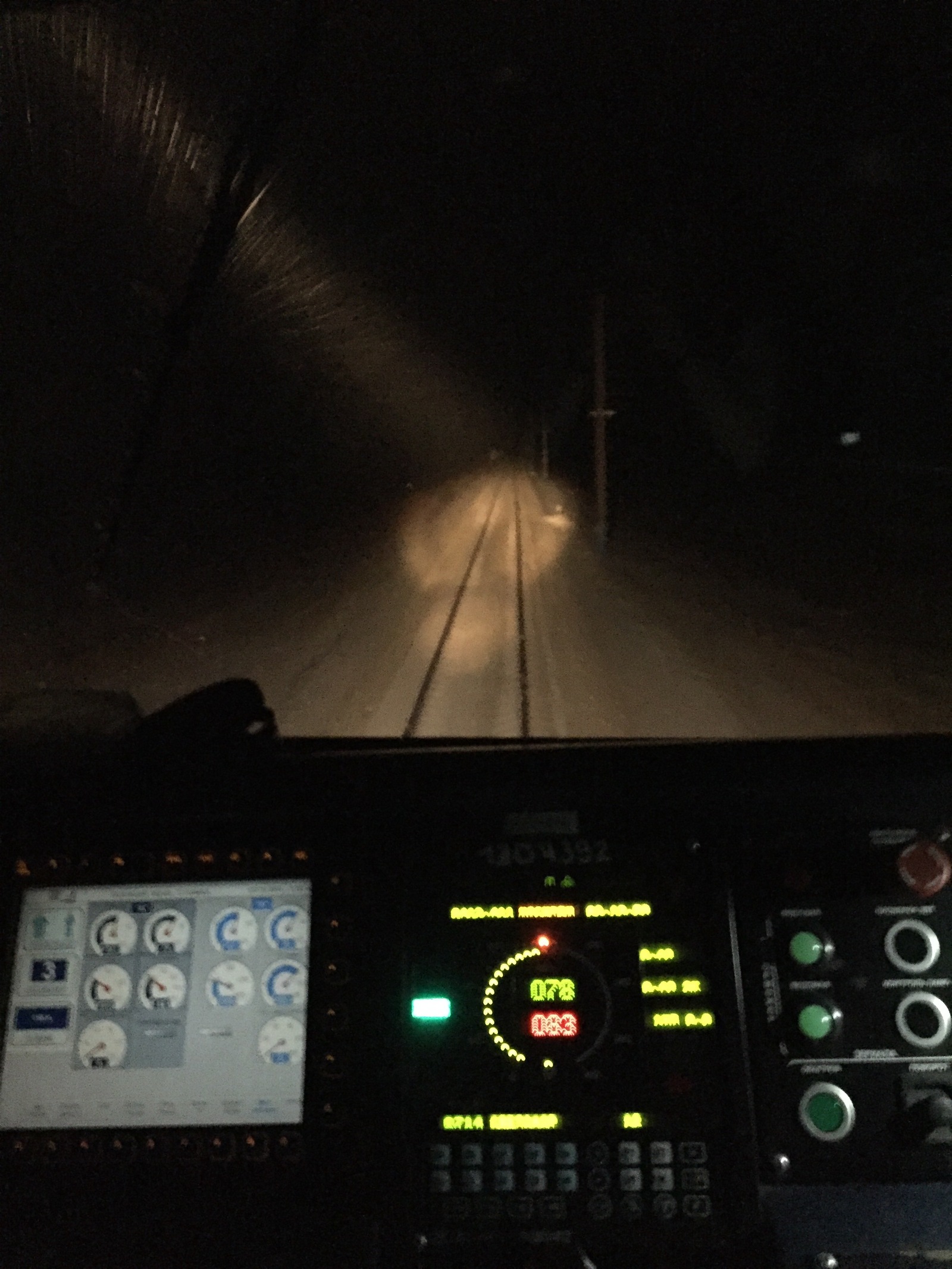 Night romance - My, Russian Railways, Driver, 2te116u, Tags are clearly not mine, Freight train, Winter