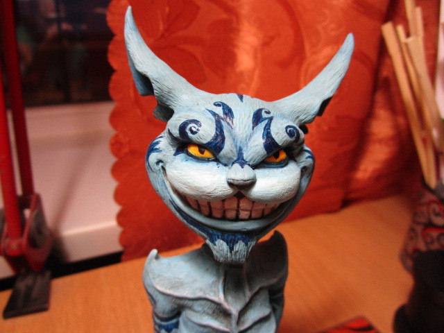 Cheshire family :) - My, Cheshire Cat, Alice: Madness Returns, Polymer clay, Nooboslowpokopanda, Longpost