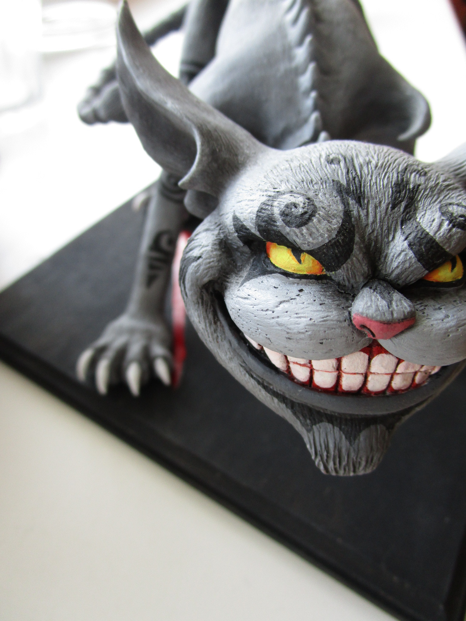 Cheshire family :) - My, Cheshire Cat, Alice: Madness Returns, Polymer clay, Nooboslowpokopanda, Longpost