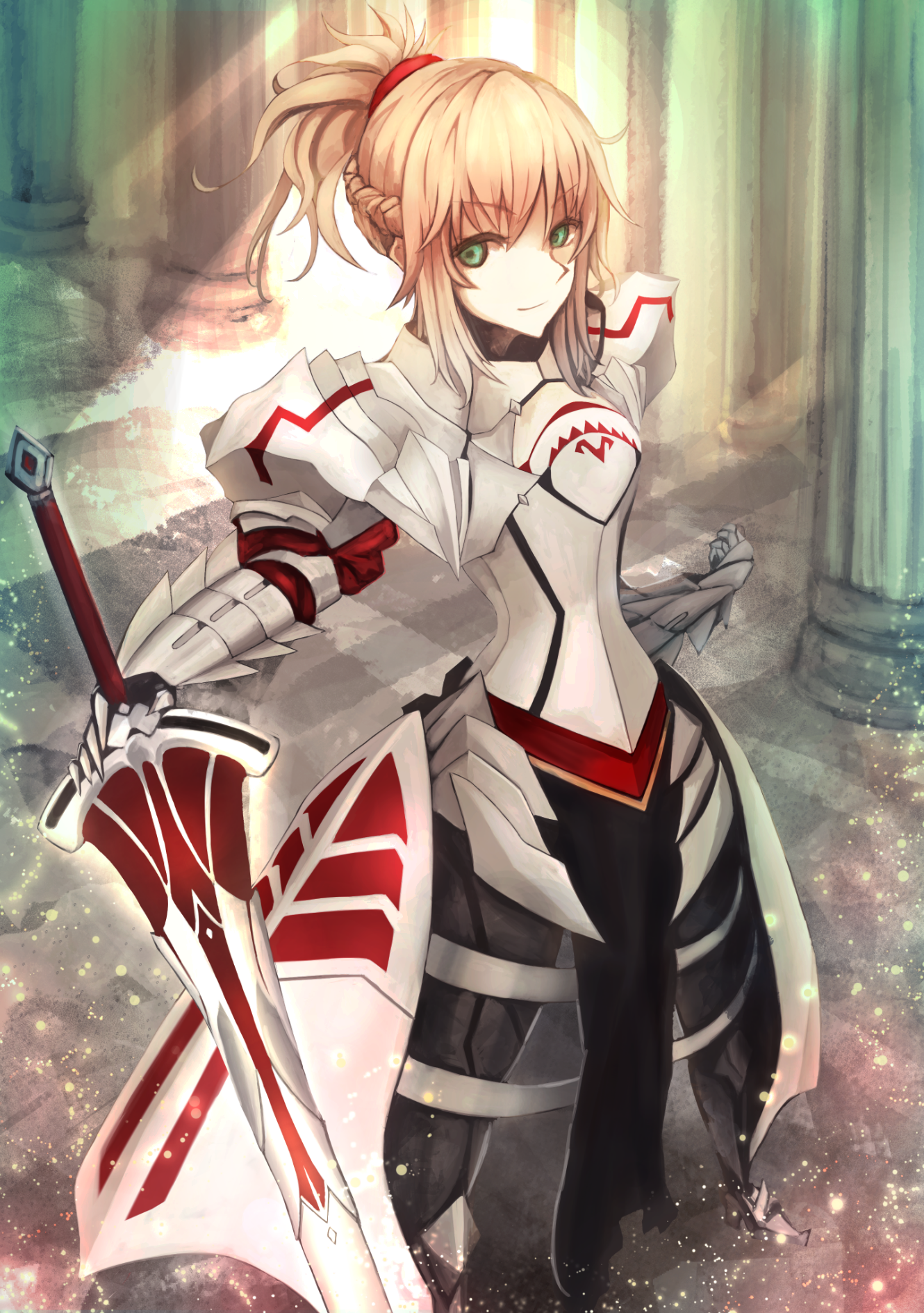 Nero and Mordred, mmm - Fate apocrypha, Fate-Extra, Mordred, Nero claudius, Longpost, Anime