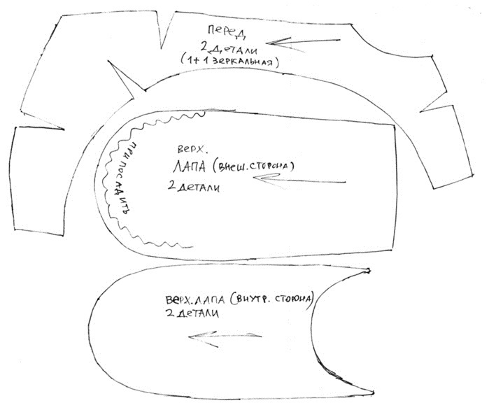 Promised patterns! - My neighbor Totoro, Pattern, Needlework, Sewing