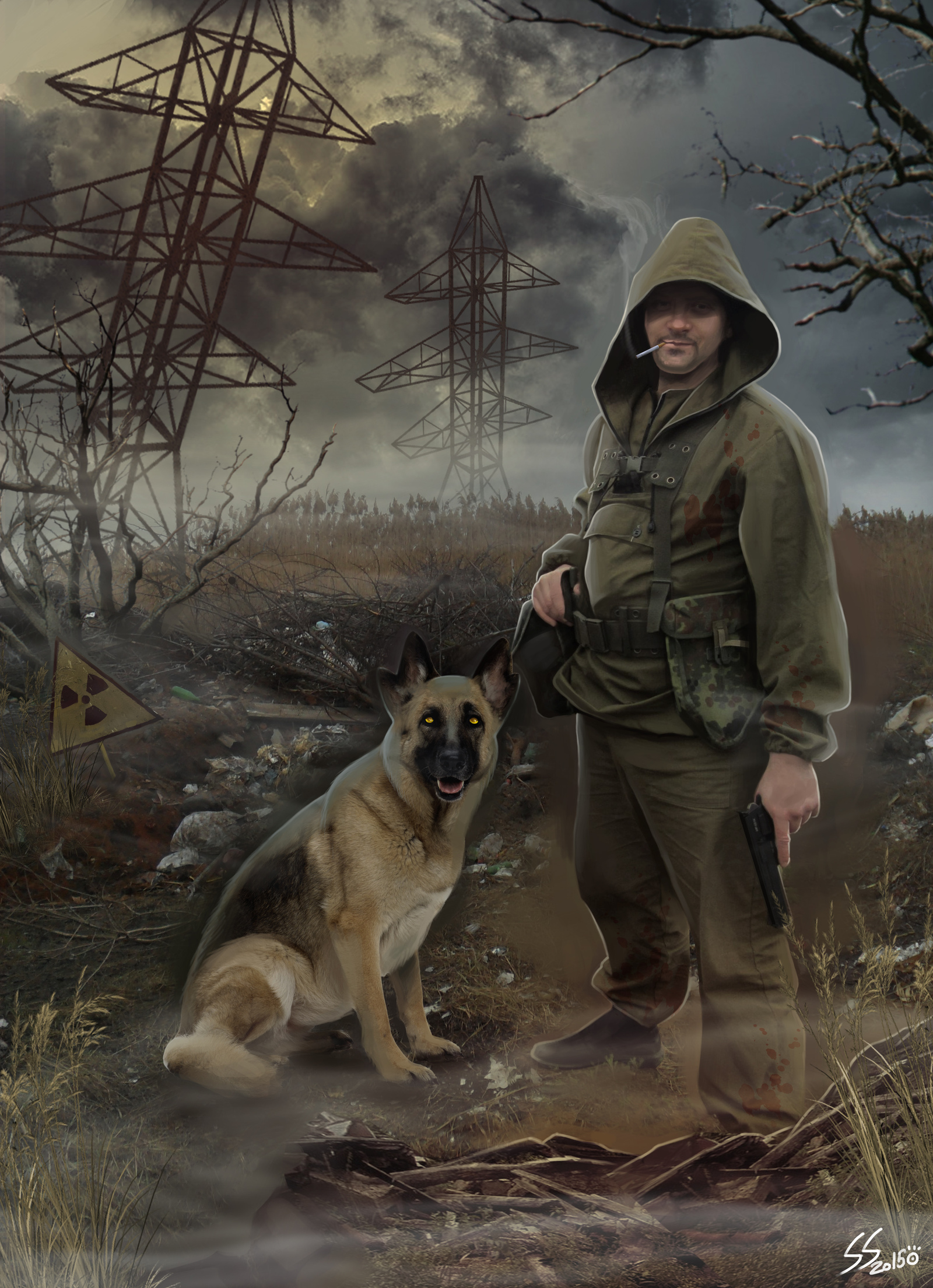 Fallout 4 одинокий странник с собакой фото 103