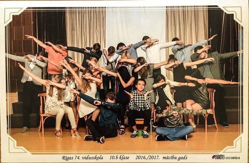 Regular school photo - Latvia, Grade 10, Dab, Tiger