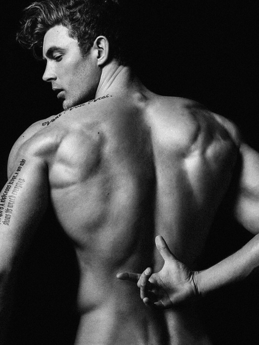 Christian  Hogue - Pumped up, Torso, Muscle, Girls, Men, Guys, , Playgirl, Longpost