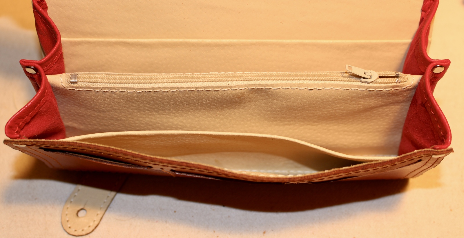 Purse finally finish) - My, Wallet, Handmade wallet, Leather wallet, Leather, Order, Leather products, Longpost