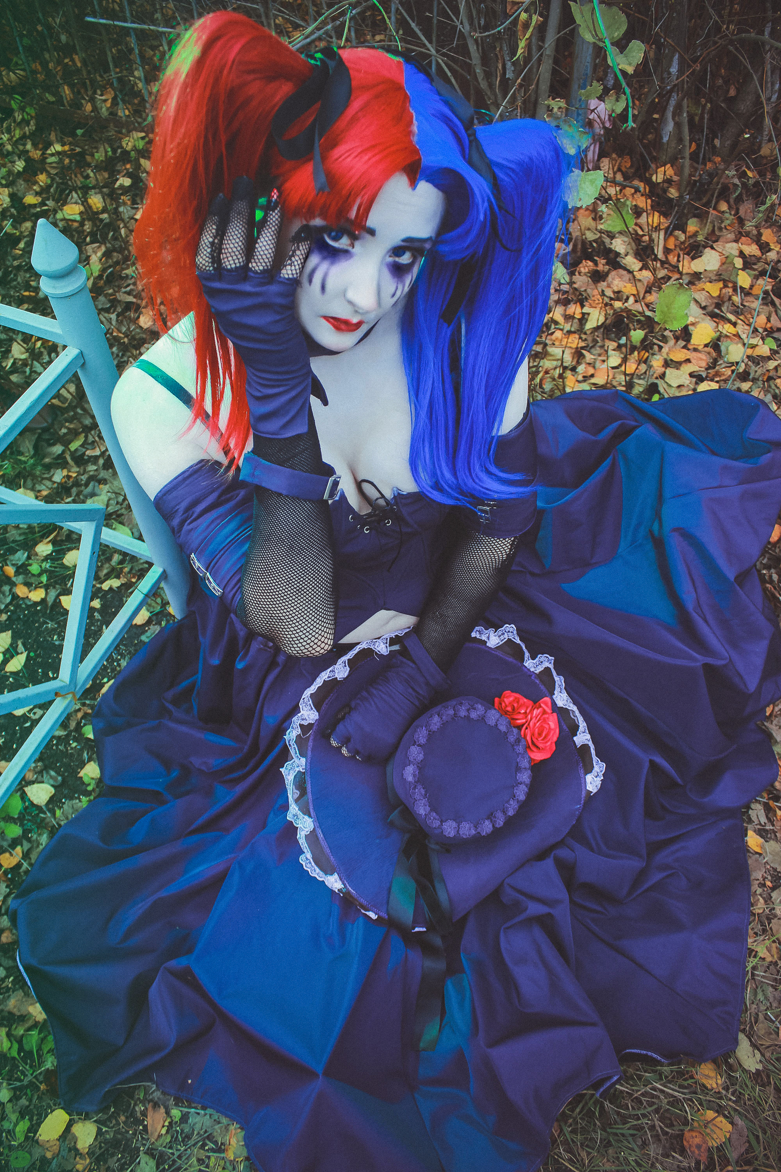 Photocosplay - Joker/Harley (DC New 52: Suicide Squad #14) - My, Cosplay, , Longpost