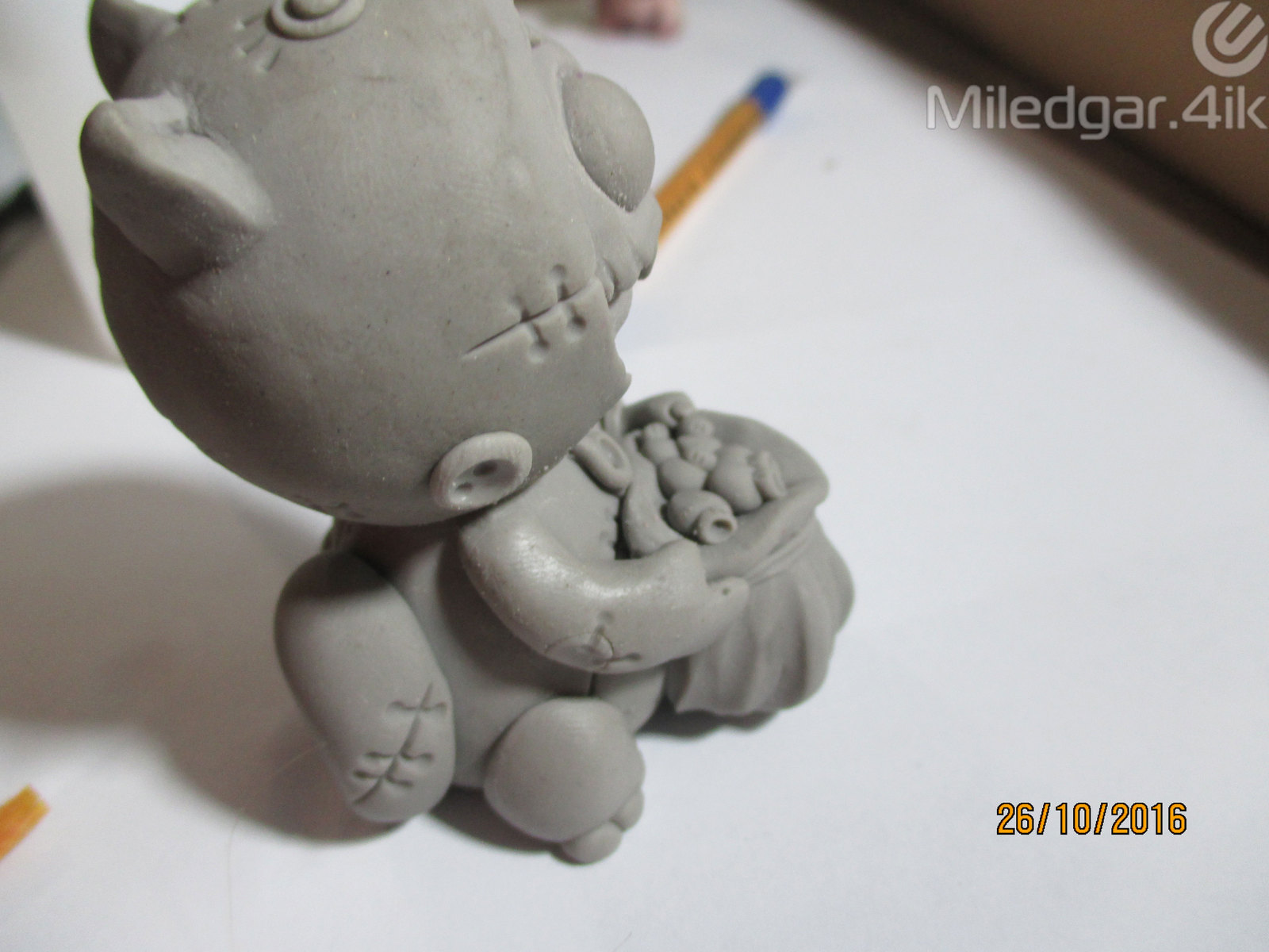 Polymer clay master class. - My, Polymer clay, Master Class, Handmade, Needlework, Modeling, Лепка, , Video, Longpost