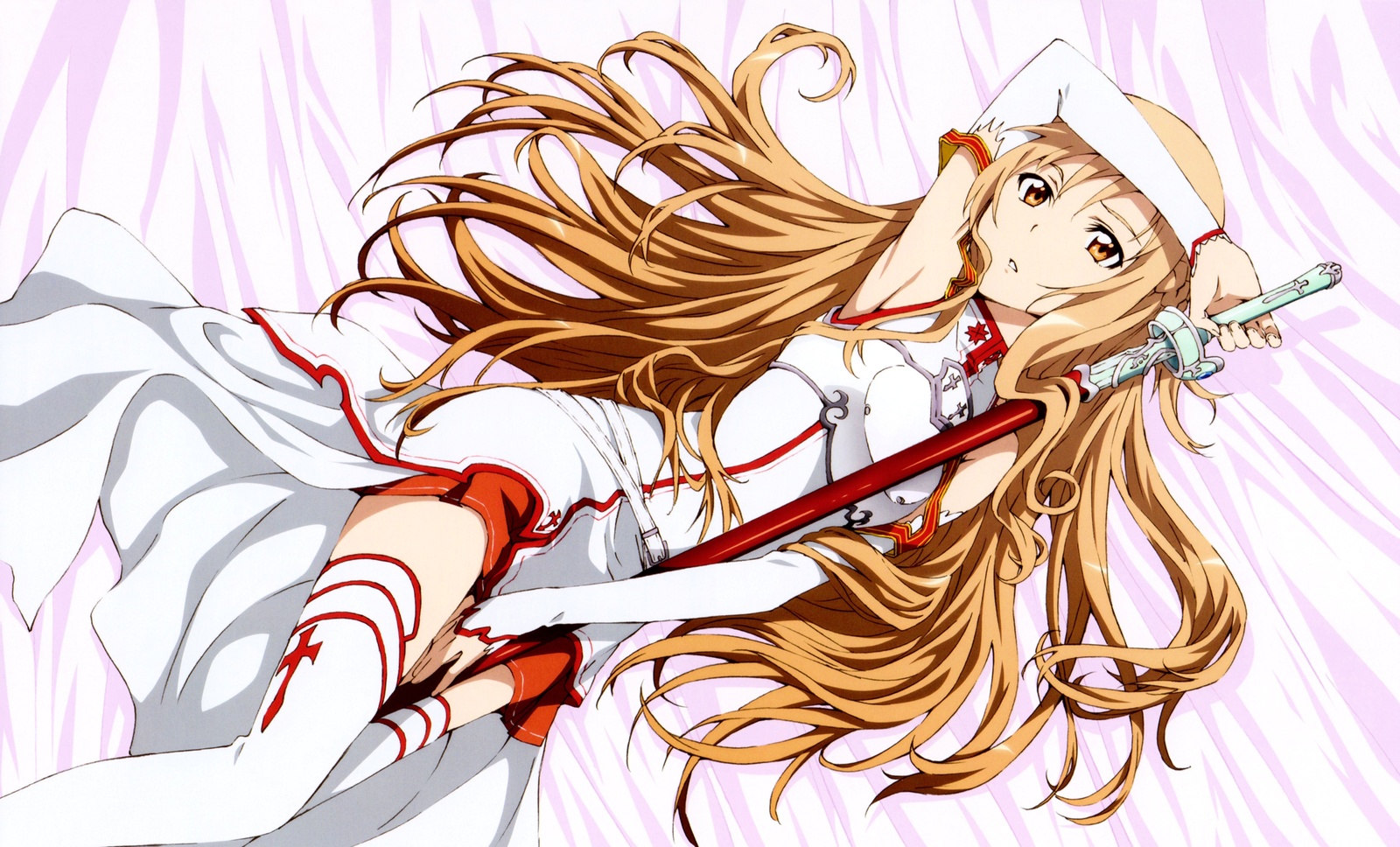 Asuna Yuuki (Sword Art Online) - Sword Art Online, Anime, Anime art, Art, Girls, Wallpaper, Asuna yuuki