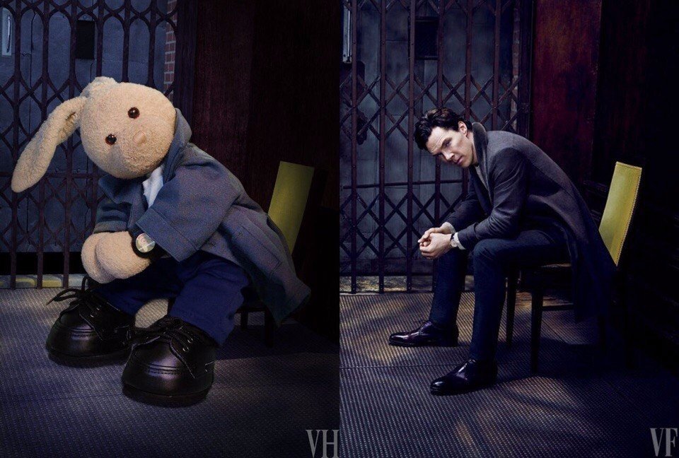 Plush parody of Cumberbatch's photo shoot is the best thing you'll see today - Benedict Cumberbatch, PHOTOSESSION, Sherlock Holmes, Longpost