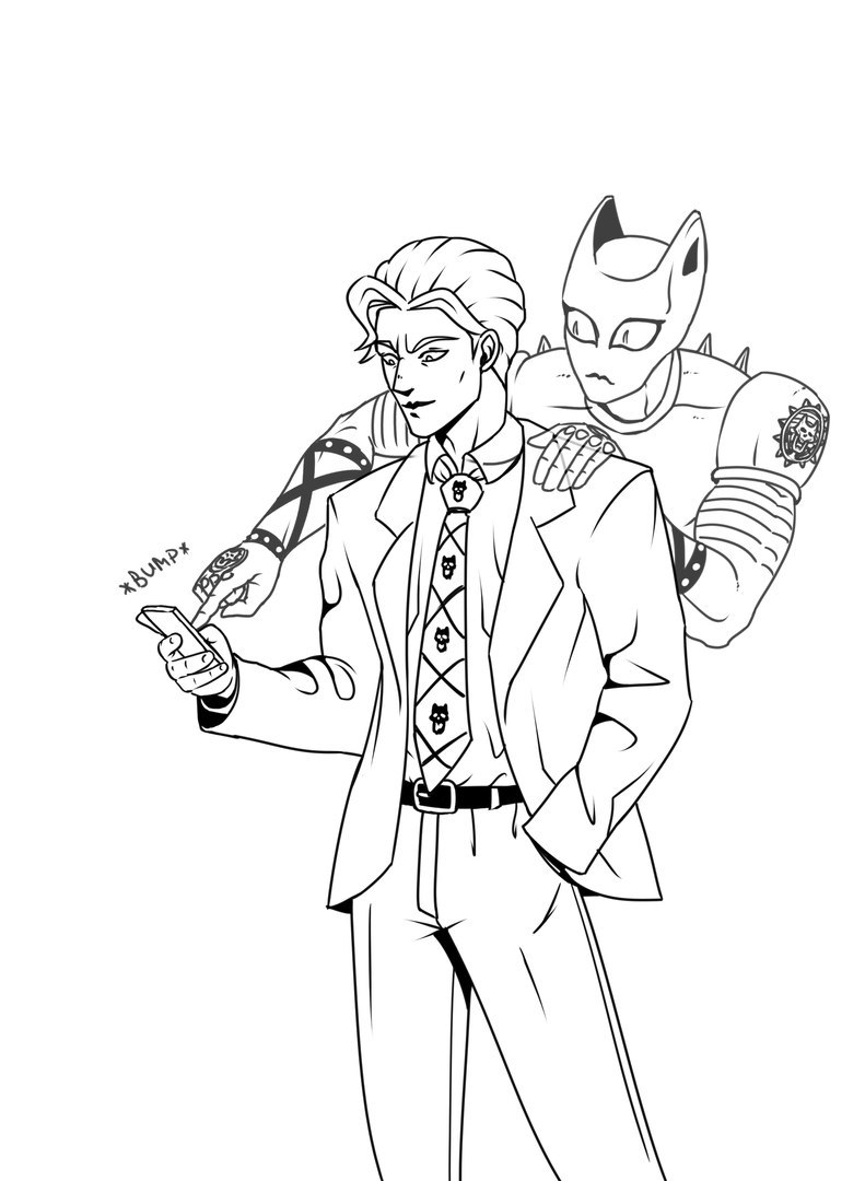 Yoshikage Kira just wants a quiet smartphone. - Yoshikage Kira, Killer Queen, Samsung Galaxy Note 7, Anime, Manga, Jojos bizarre adventure, Longpost