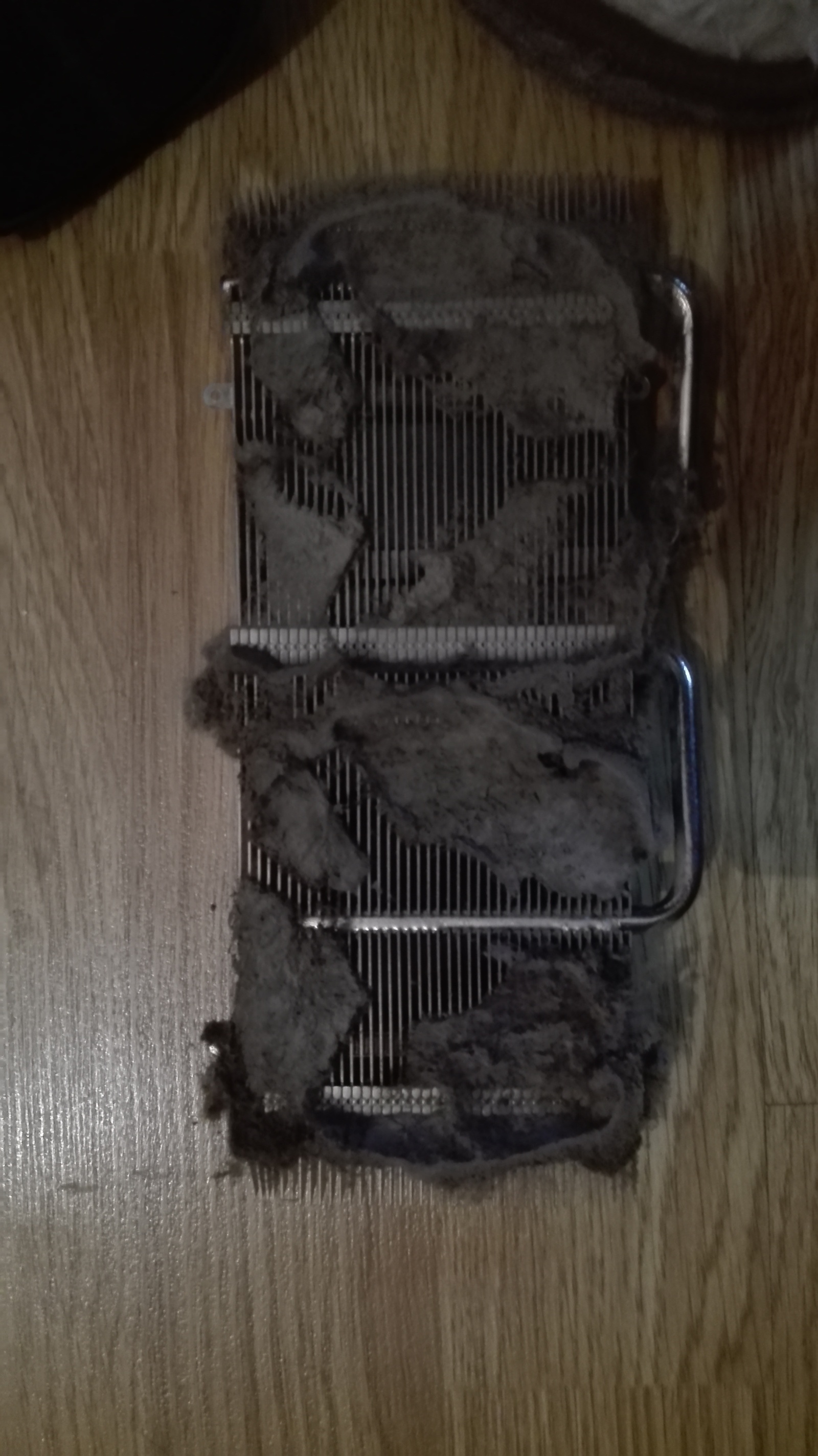 A friend has not cleaned the video card for 4 years - My, My, Video card, Dust, Longpost