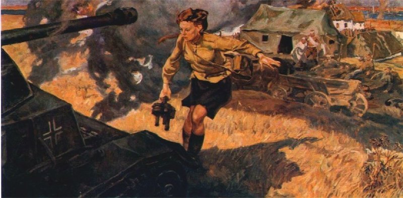 Gnarovskaya Valeria Osipovna - medical instructor - Story, Heroes of the Great Patriotic War, Longpost