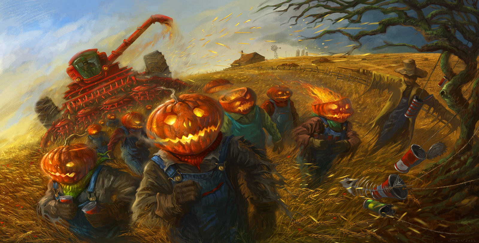 Halloween - Sabin-Boykinov, Арт, Хэллоуин