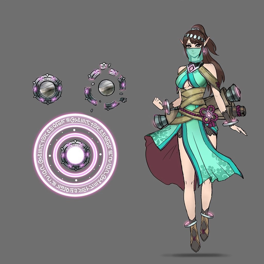 Ying(Paladins) - Paladins, Ying, Art, Anime, Not anime