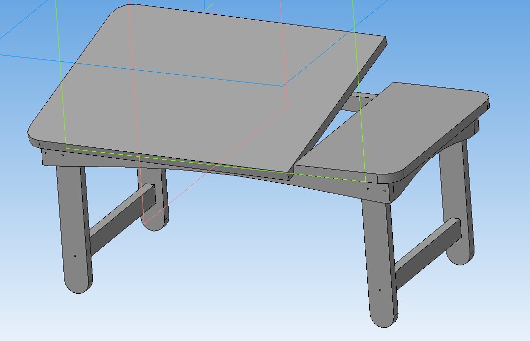 Делаем стол для ноутбука своими руками (14 фото)