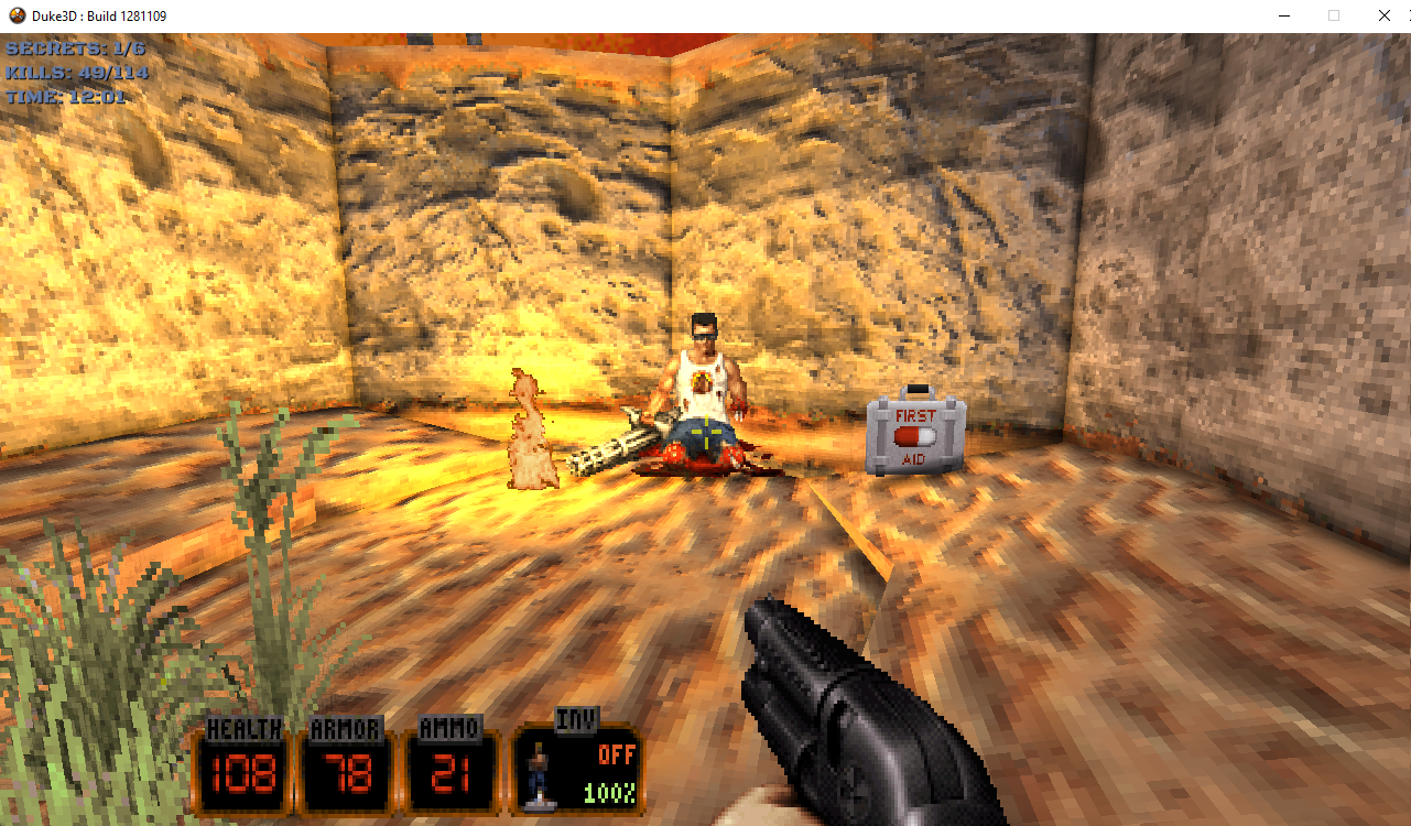 Easter Egg in Duke Nukem 3D 20th Anniversary World Tour - , Serious sam, Computer games, Пасхалка, 