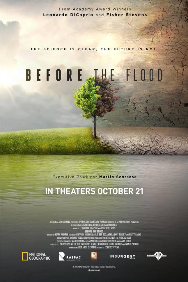 Документальный фильм Спаси планету (Before the flood, До потопа) - Климат, Эволюция, The National Geographic, Длиннопост