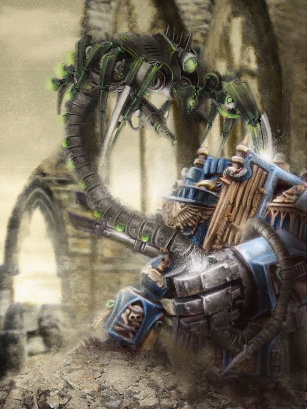 Pictures in WH40K by Fredrik Eriksson - Warhammer 40k, Imperium, Chaos, Orcs, Dark eldar, Necrons, Art, Longpost