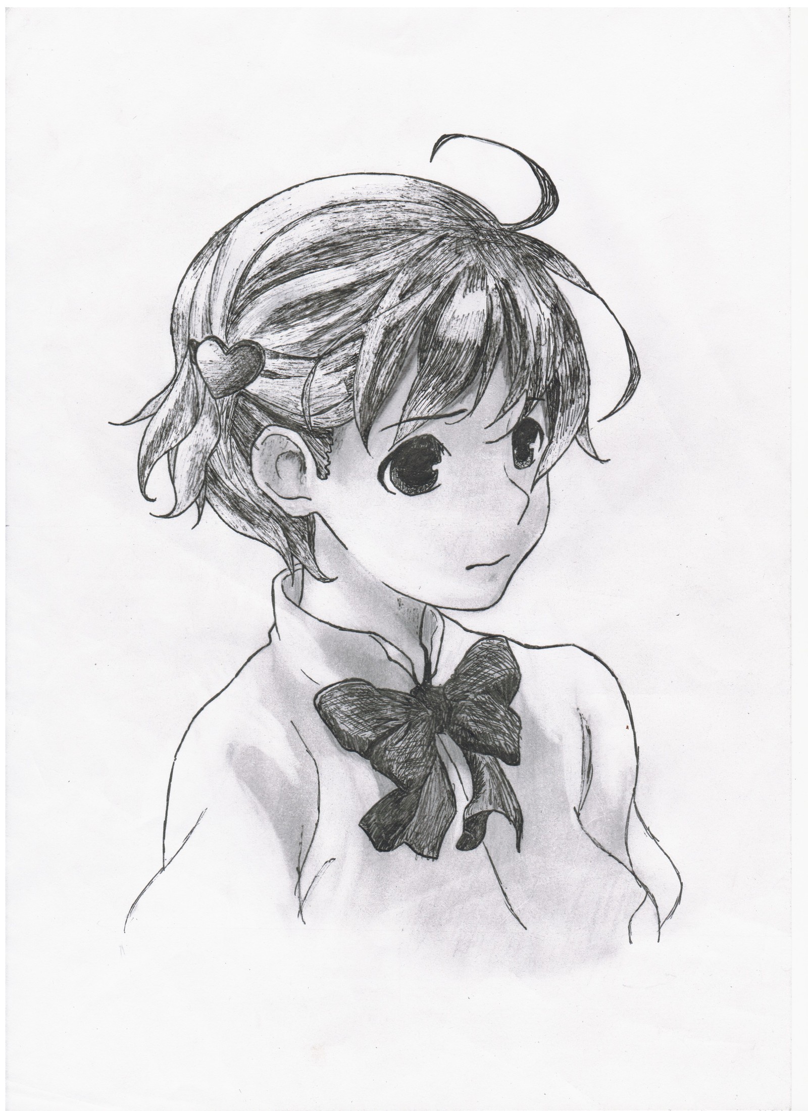 A drop of sadness - My, The Bears, Shiina Mikado, Katawa shoujo, Art