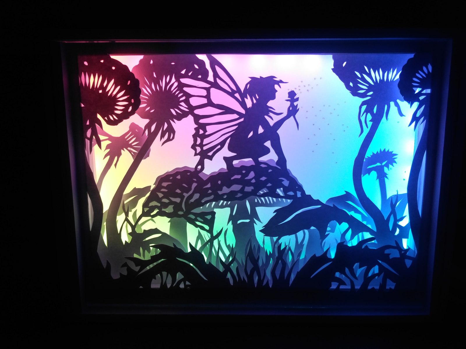 A few of my nights - My, Lightbox, Presents, Handmade, Night light, Longpost