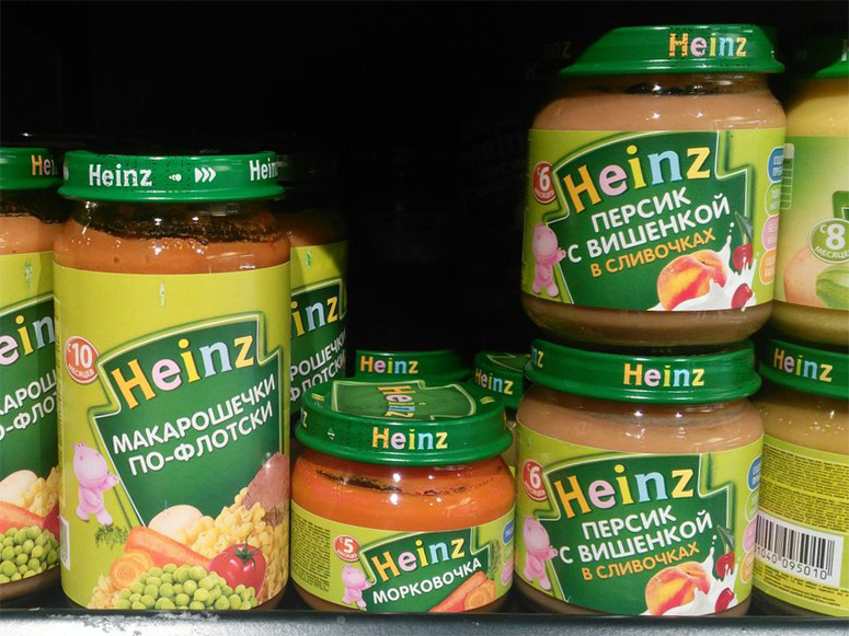 Just labels on Heinz products for kids - My, Marketing, Products, Score, , , Children