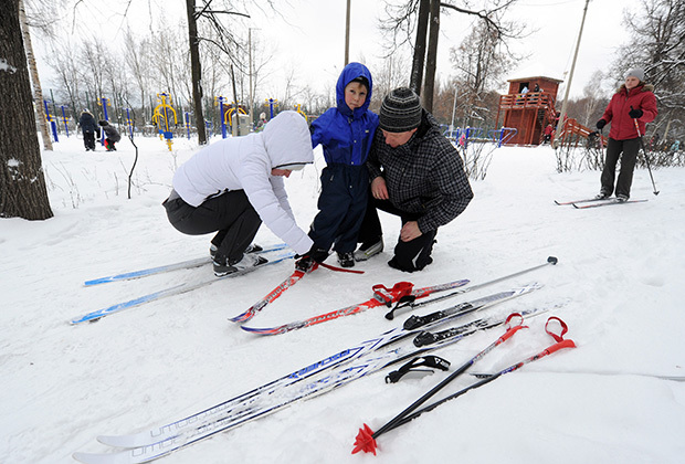 I'm standing on the pavement, I'm shod in skis - ribbon, Sport, Skis, , Enthusiasm, Longpost