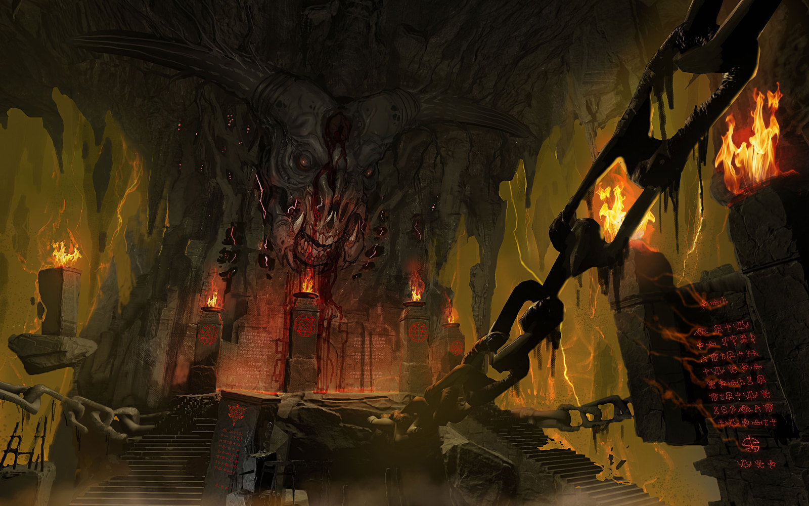 Doom 2016 Concept Art - Doom, Idsoftware, Bethesda, Art, Longpost