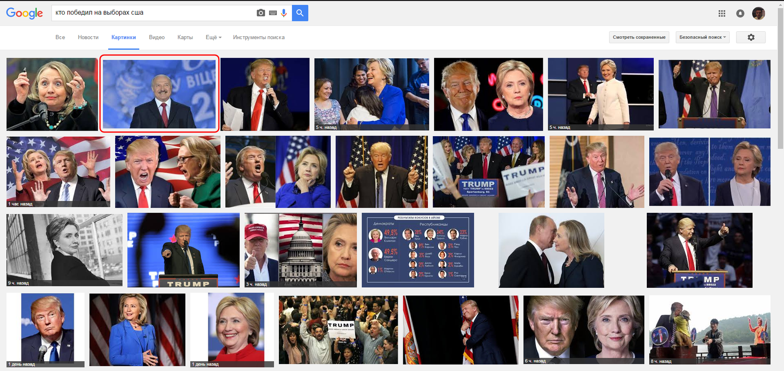 Who won the US elections? - Elections, USA, Donald Trump, Clinton, Alexander Lukashenko, Daddy, Bill clinton