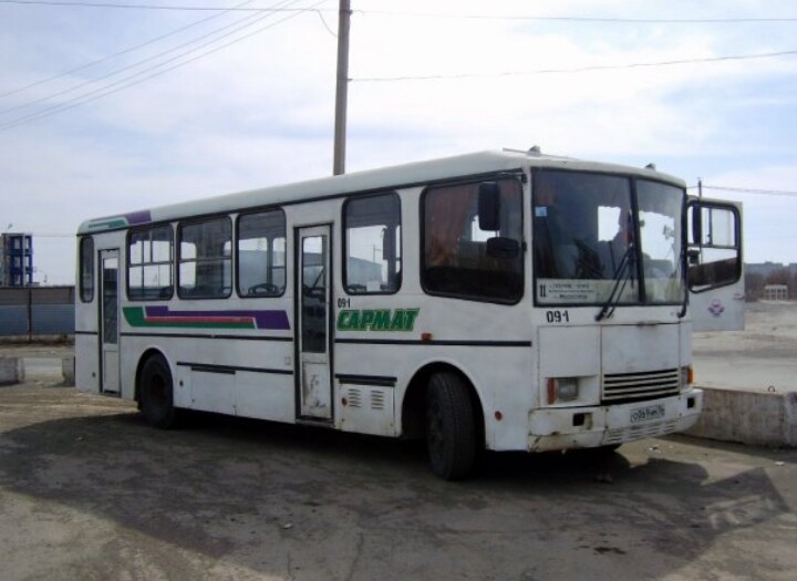 In the dashing 90s, in my native Orsk, such rather rare buses were made at the OZTP plant. - Bus, Auto, Alterna, Longpost