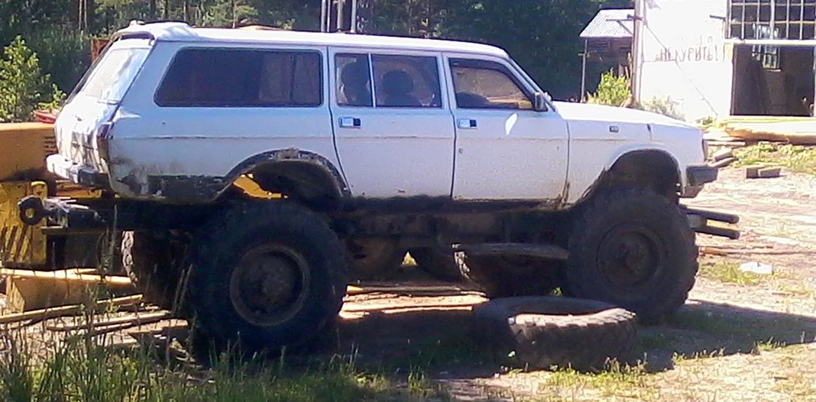 Car for today's weather - My, Volga, Gas, Numbers, Gaz-66