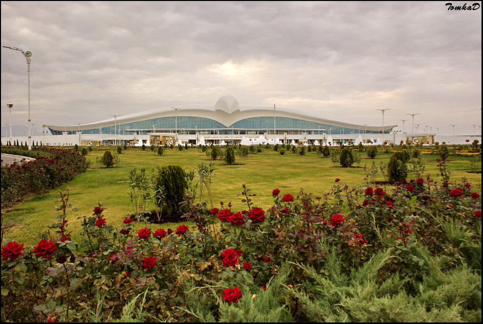 New Ashgabat International Airport - My, Turkmenistan, Ashgabat, Photo, The airport, Longpost