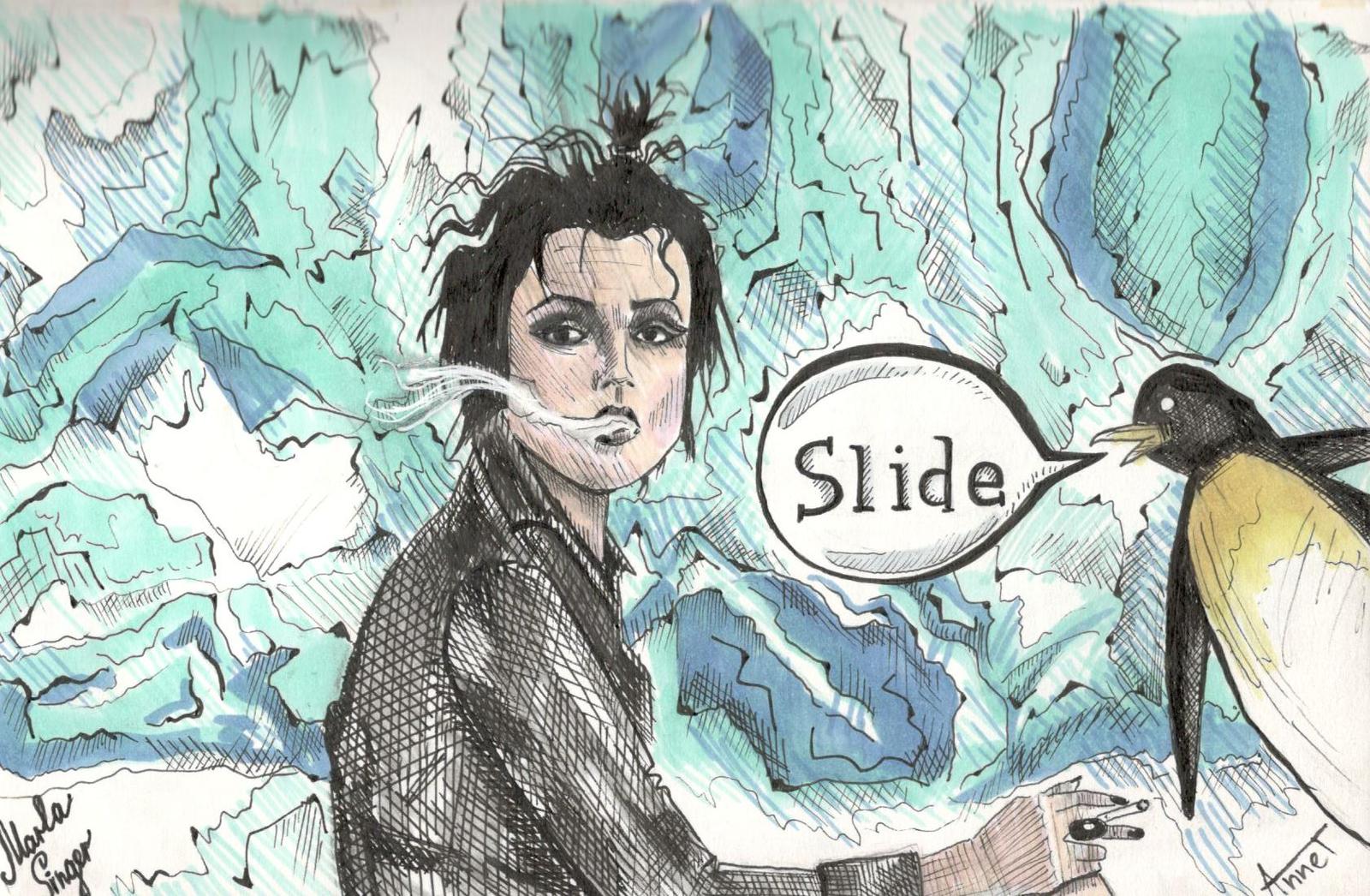 Fight club - My, Marla Singer, Fight club, , Art time, Drawing, Art, Fight Club (film)