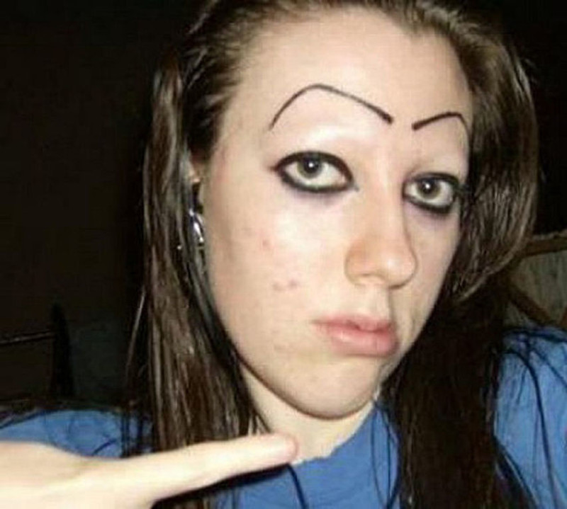 Oh those female eyebrows - Images, Girls, Female, Brows, Longpost, Women