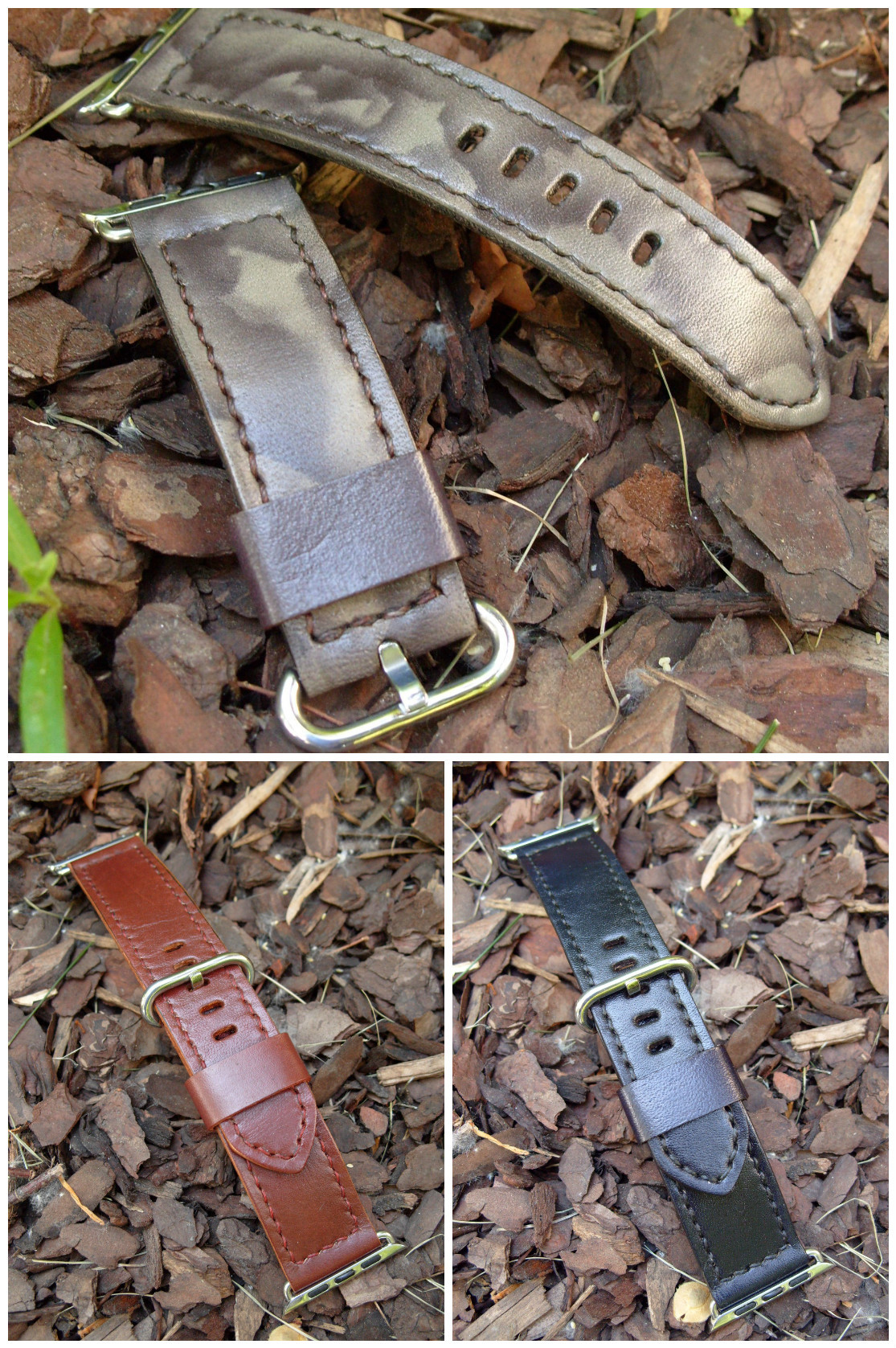 Watch straps - My, Strap, Apple, Apple Watch, Handmade, Hobby, With your own hands