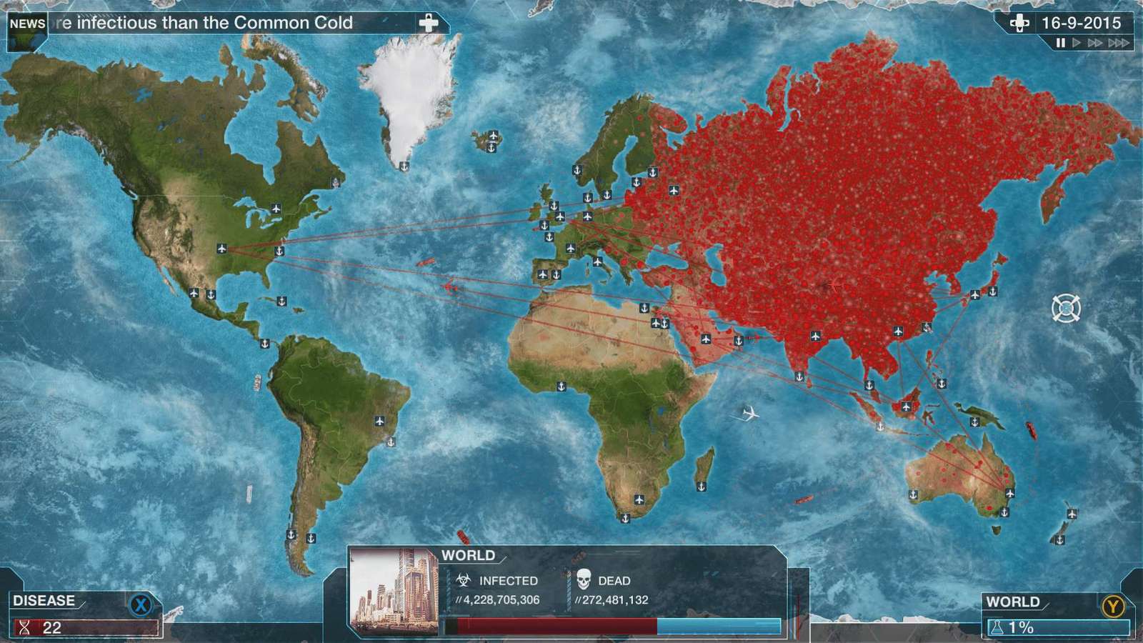 Plague inc: Evolved или убить всех за полчаса :) | Пикабу