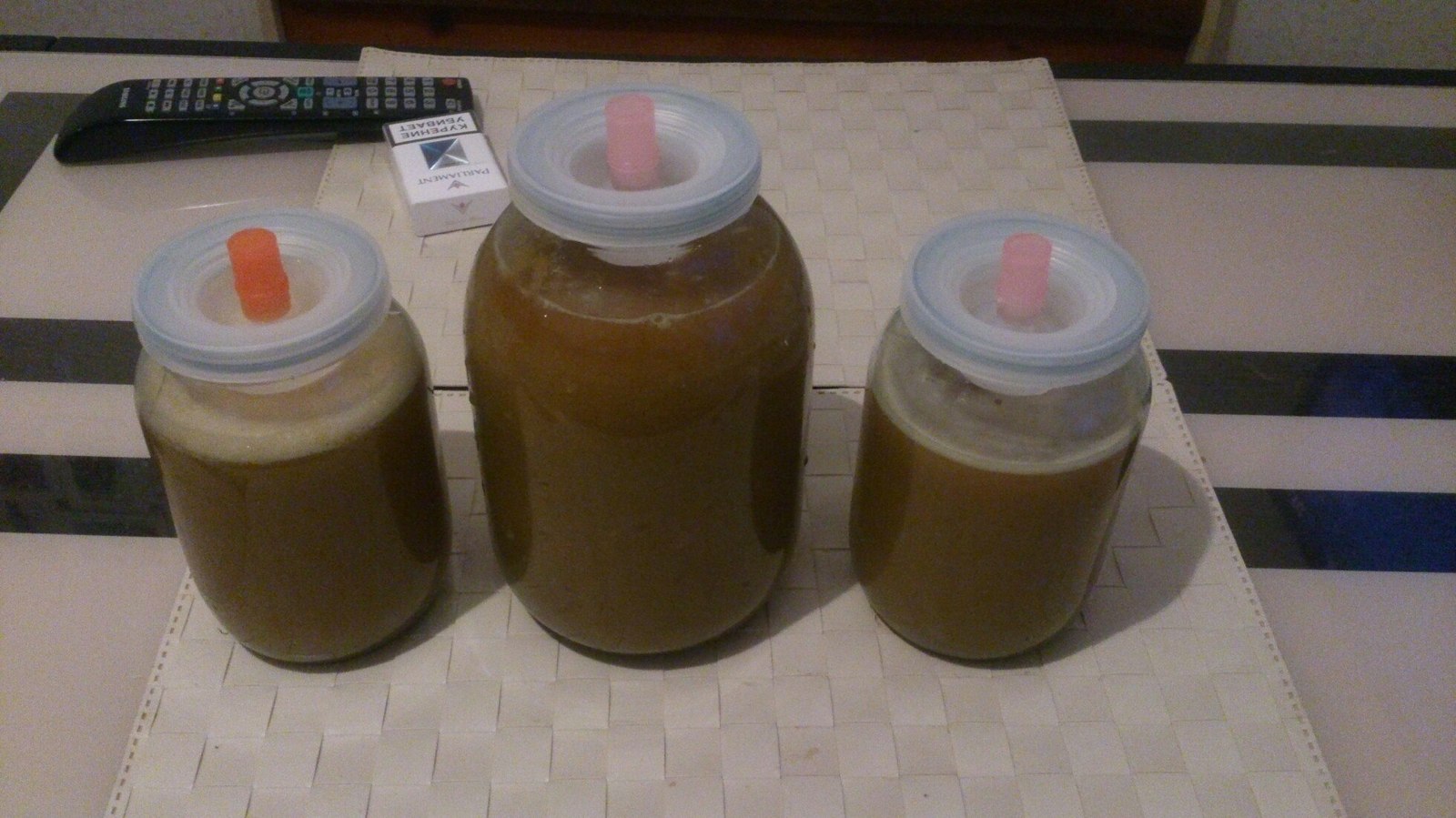 Homemade cider part 2. On the fourth day. - My, Cider, , Fermentation, Autumn, , My, Longpost