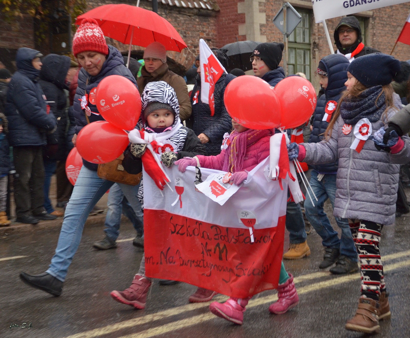 Parade on the National Independence Day in Gdansk. - Poland, Holidays, Parade, beauty, Longpost