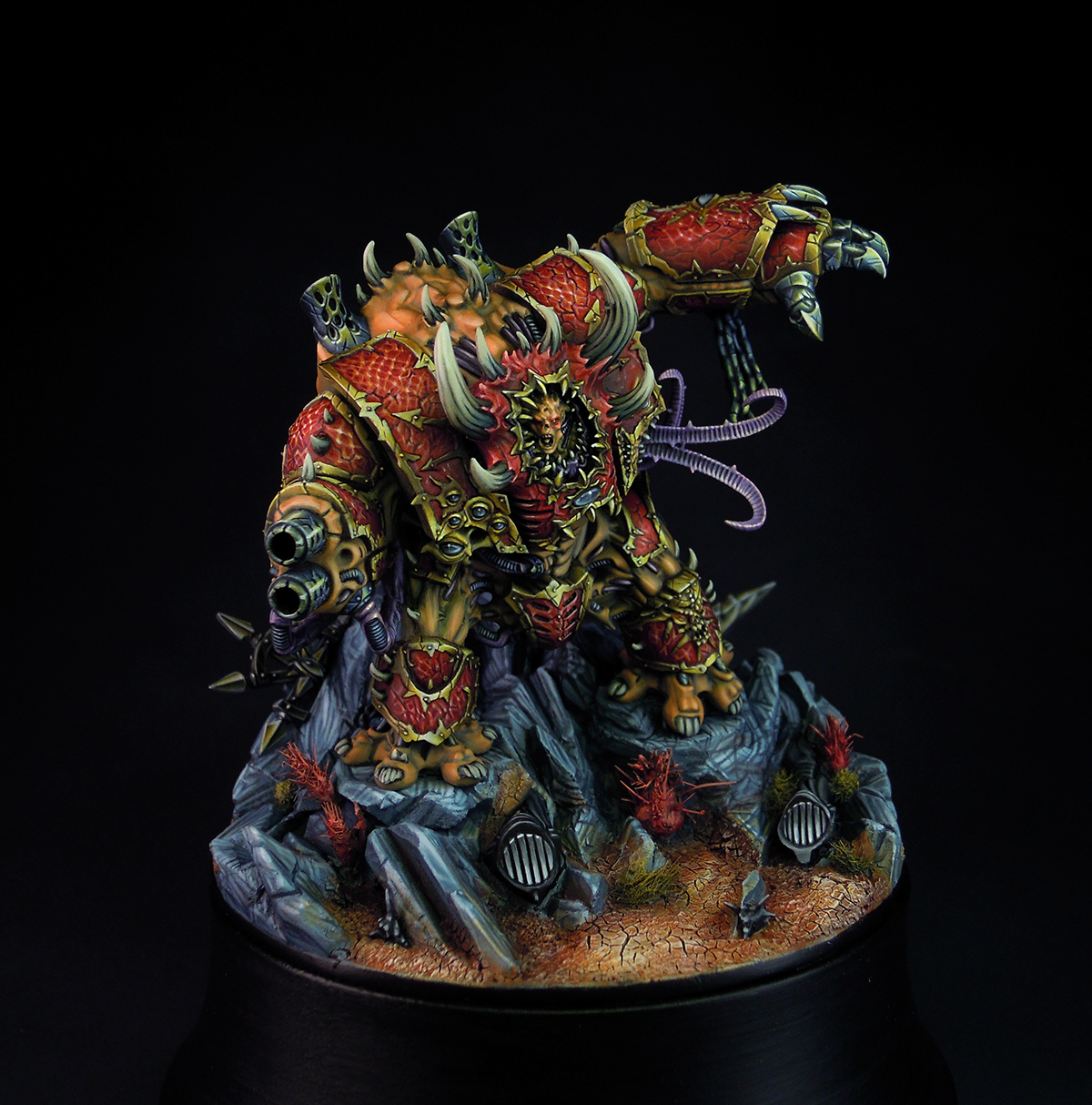 Helbrute - My, , , Warhammer 40k, My, Painting, Miniature, Longpost