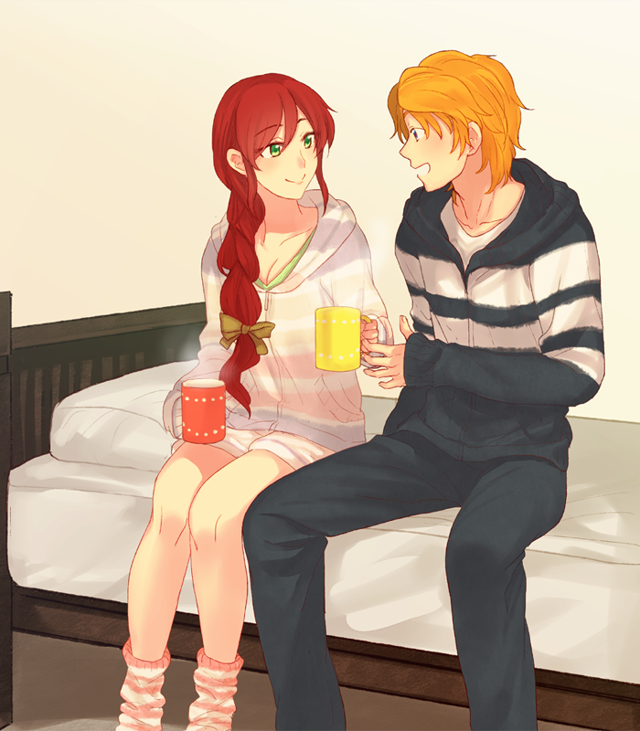 Together forever [2] - RWBY, Anime art, Anime, Not anime, Pyrrha nikos, Jaune Arc